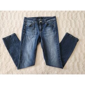 White House Black Market Women's Blue Bootcut Jeans